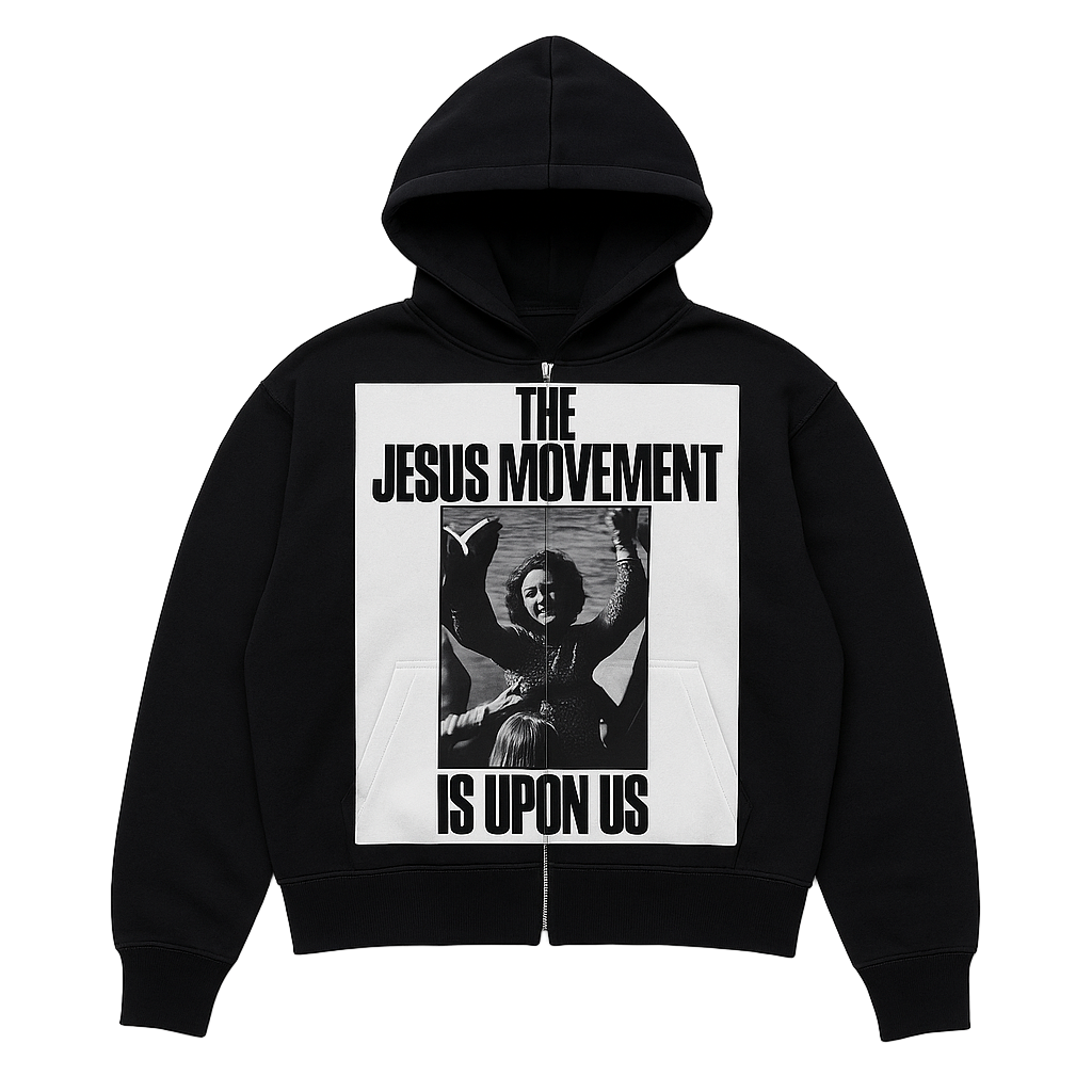 “Jesus Movement ” Zip Up Hoodie