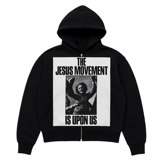 “Jesus Movement ” Zip Up Hoodie