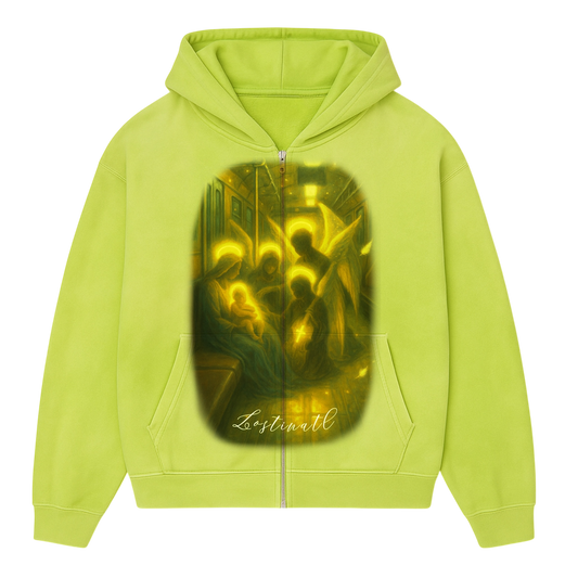 “Angelic Frequency” Zip Up Hoodie