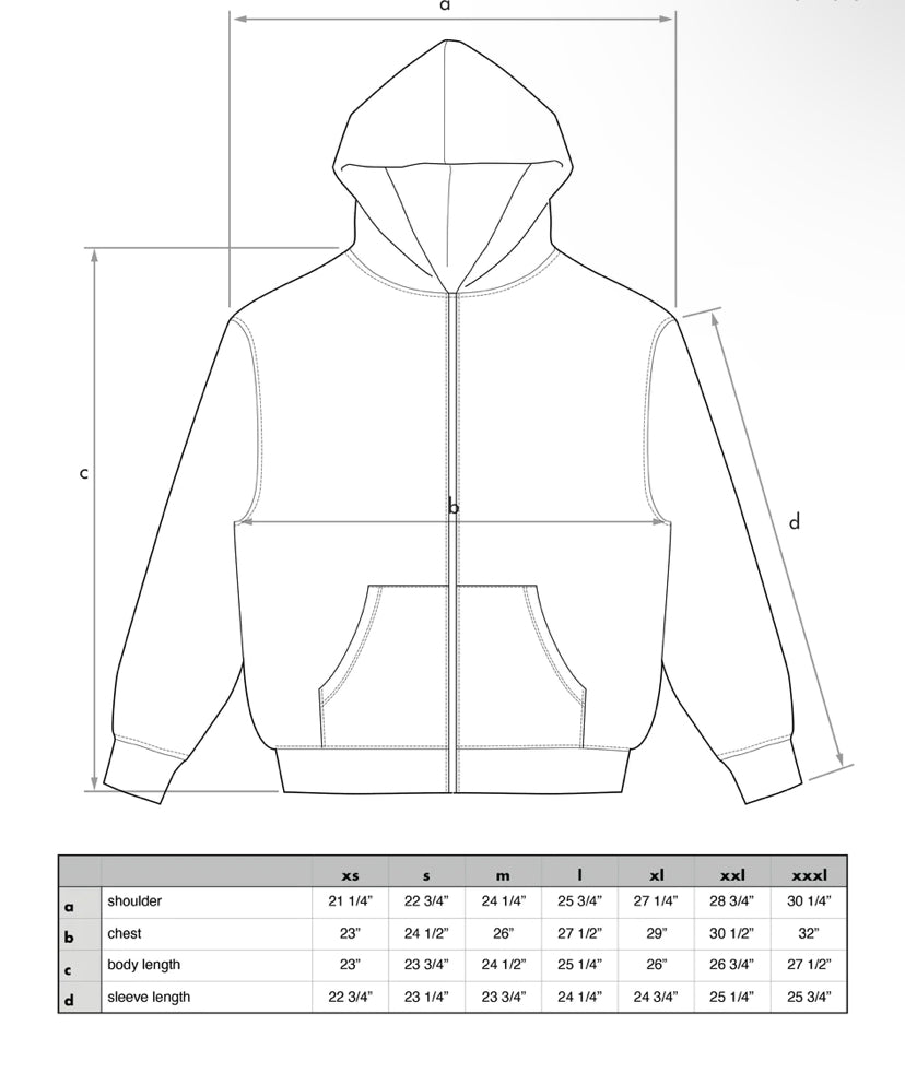 “He’s Coming” Zip Up Hoodie