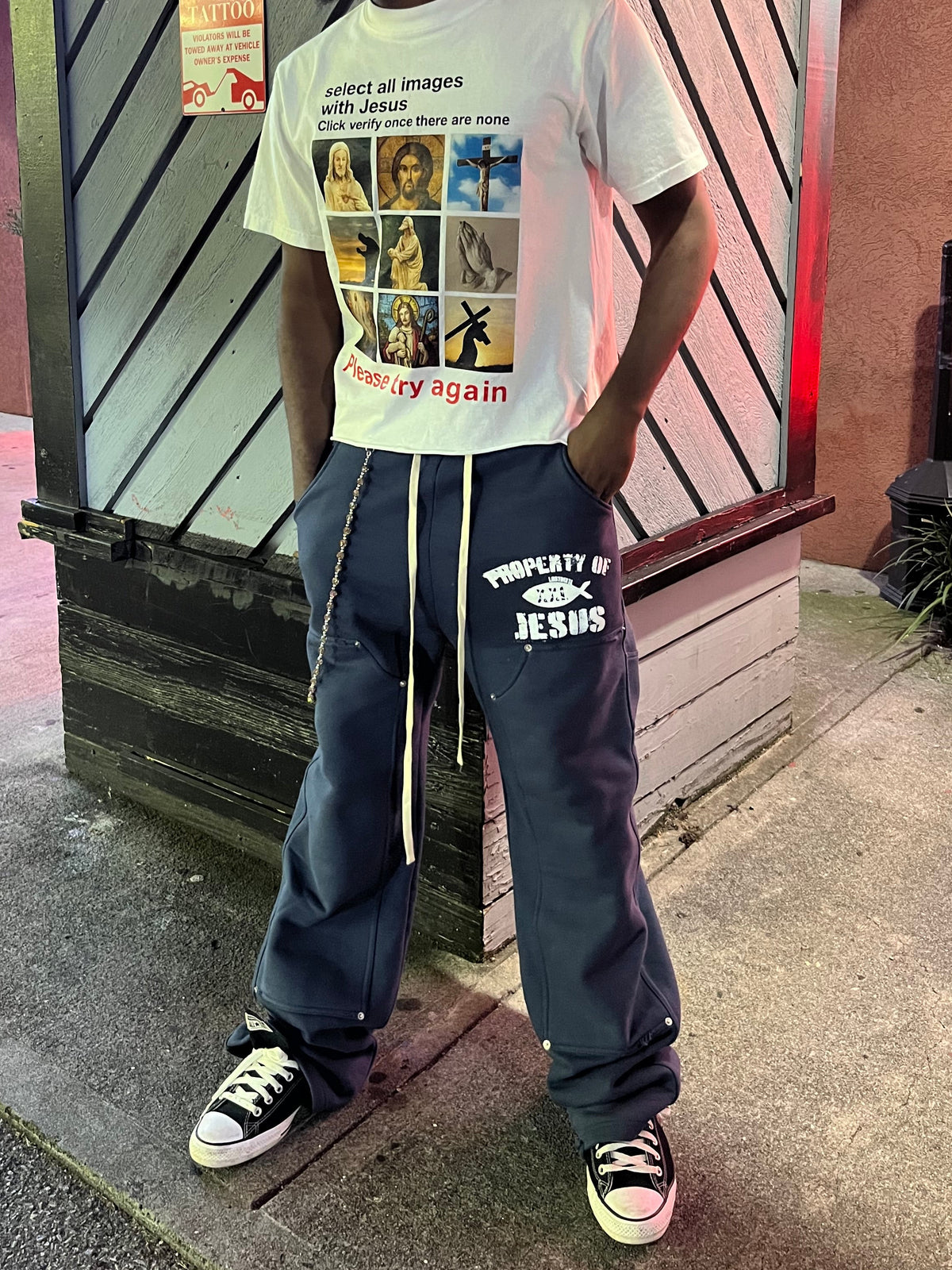 “Property Of Jesus” Sweat Pants V3