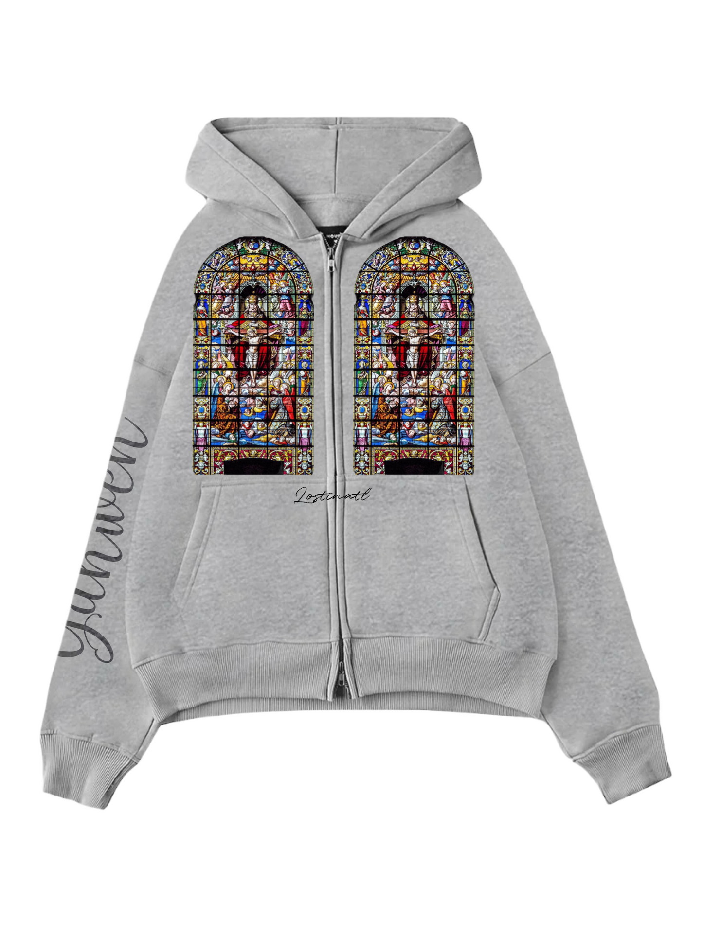 “Religion” Zip Up Hoodie