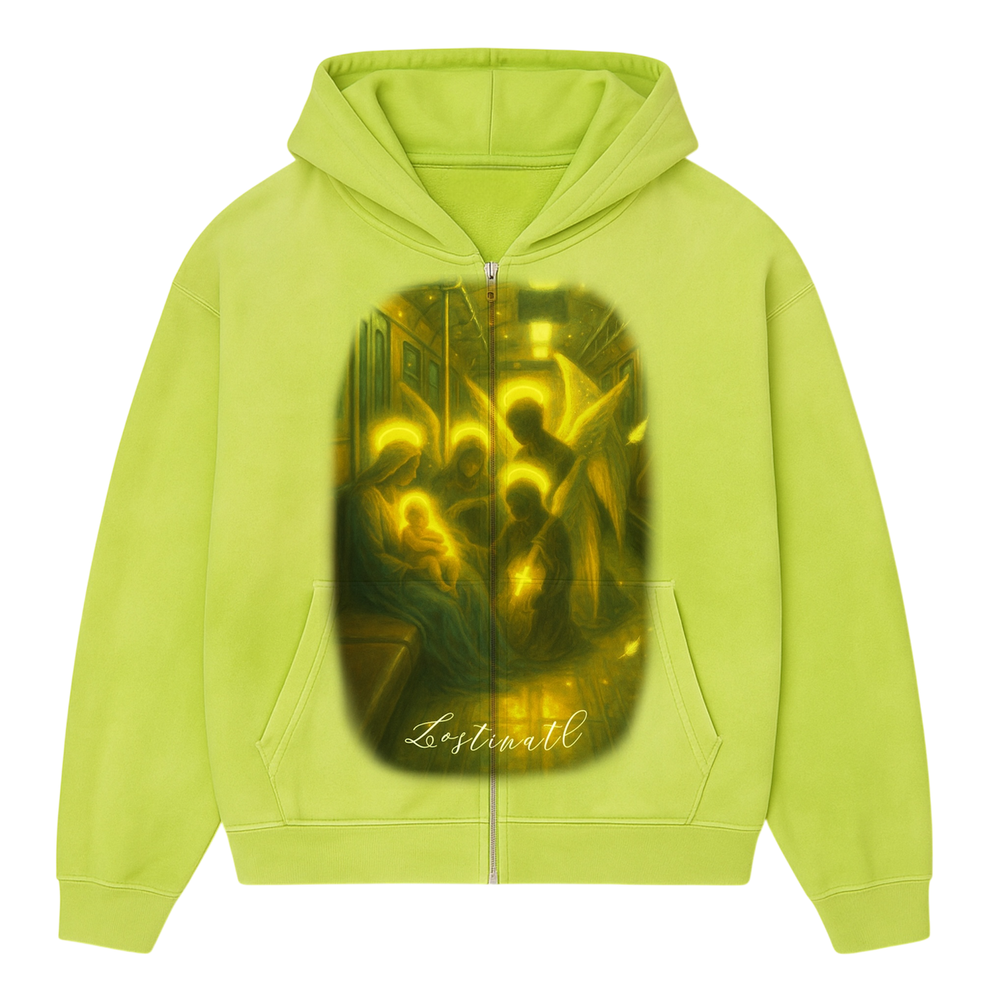 “Angelic Frequency” Zip Up Hoodie