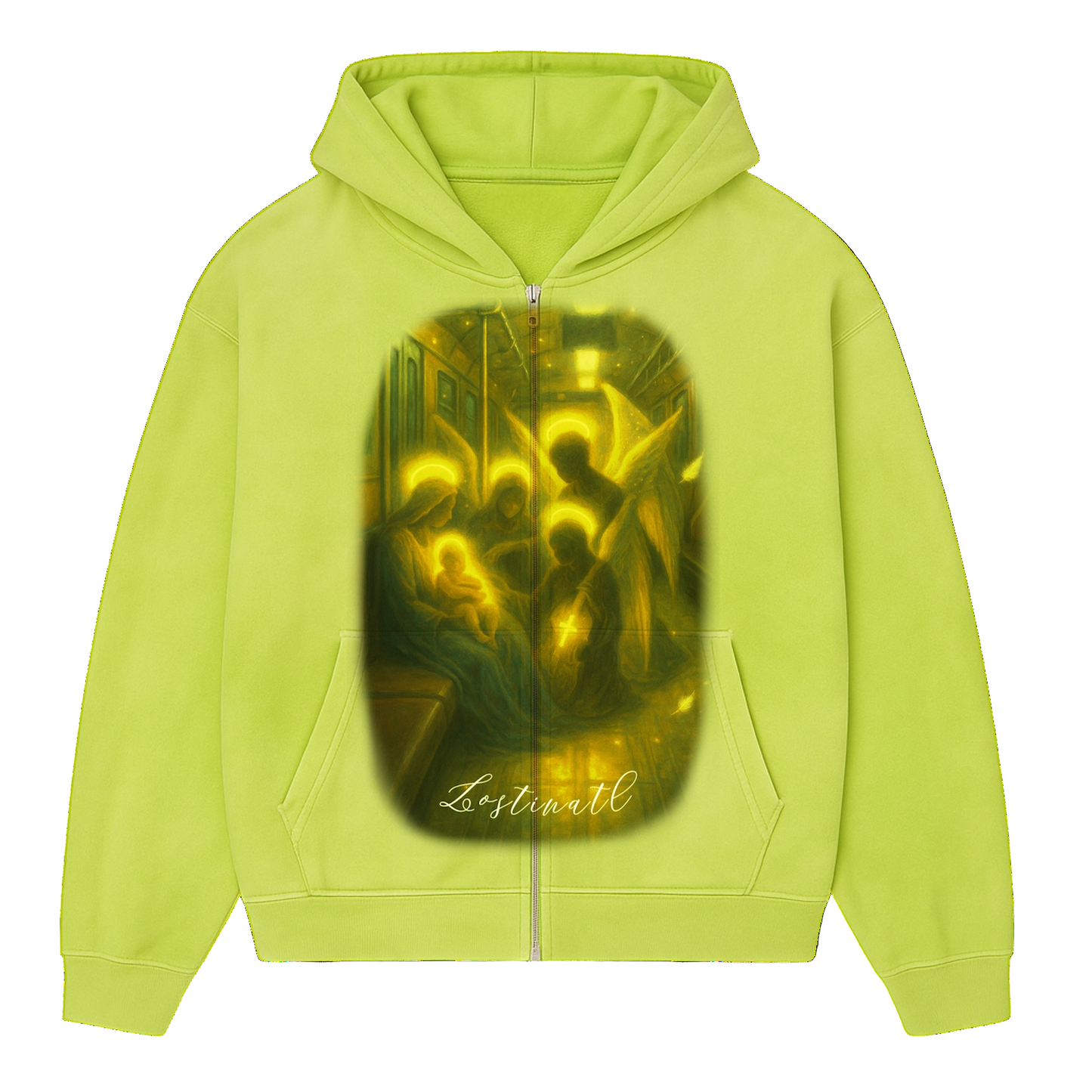 “Angelic Frequency” Zip Up Hoodie