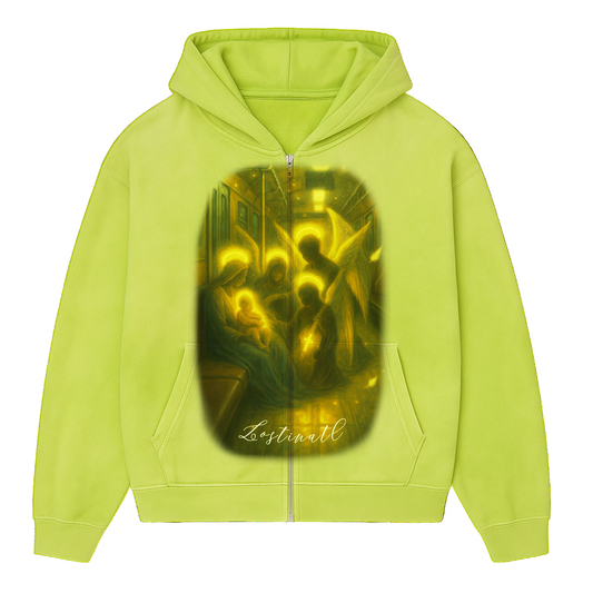 “Angelic Frequency” Zip Up Hoodie